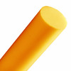 Round rod PA6 G-Oil (cast oilfilled) yellow ø50x1000 mm